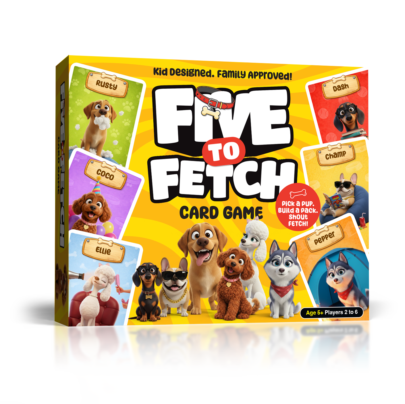 Five to Fetch Card Game